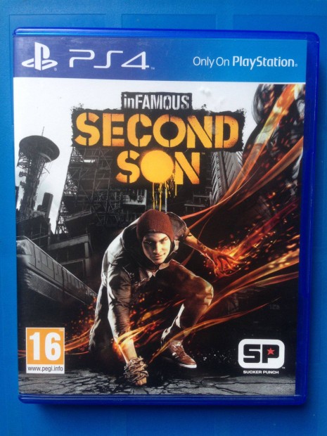 Infamous Second SON ps4 játék eladó-csere "