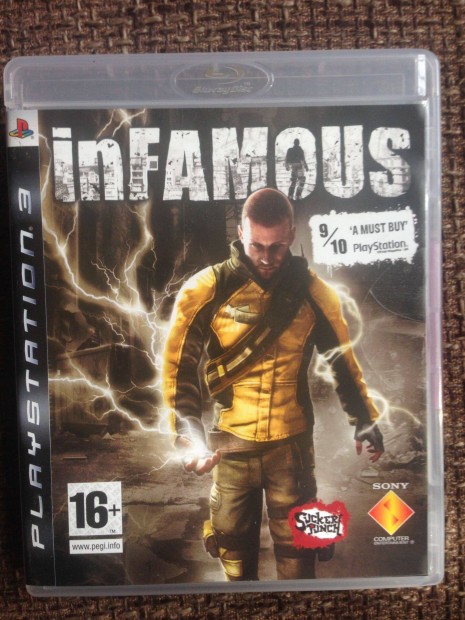 Infamous ps3 jtk,elad,csere is