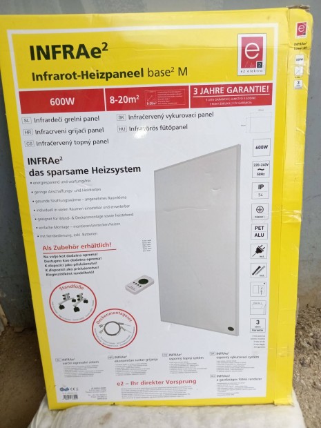 Infra hsugrzlap 600 Wattos, alig hasznlt