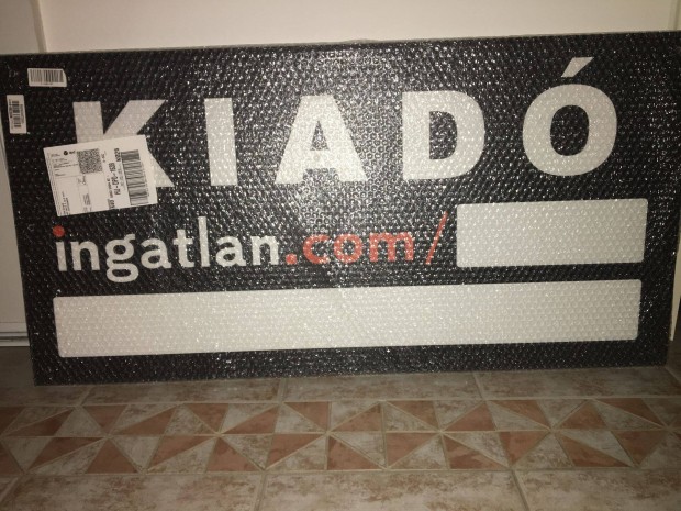 Ingatlan.com "Kiad" felirat hirdettbla elad