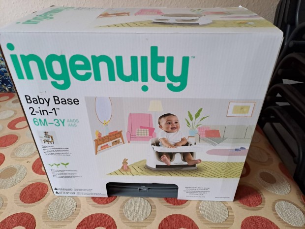 Ingenuity baby base 2in1 szkmagast szrke 