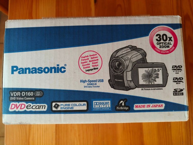 Ingyen elvihet Panasonic VDR-D160 DVD video kamera