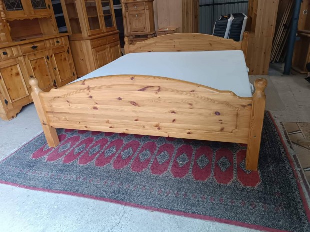 Ingyen szállítás 50 km ig Fenyő francia ágy 180x200 új matrac a311
