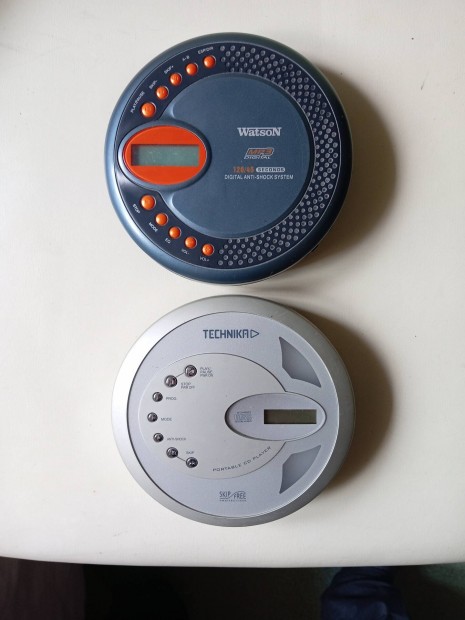 Ingyen szállítás!!! 2db teszteletlen Discman lejátszó