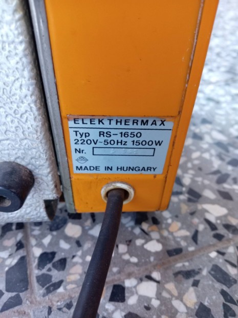 Ingyen szállítás!!! Elekthermax RS1650 grillsütő