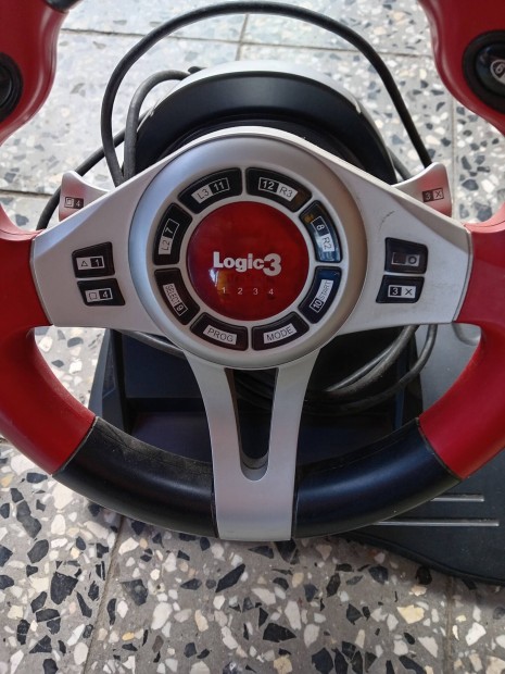 Ingyen szállítás!!! Logic Topdrive GT kormány és pedál