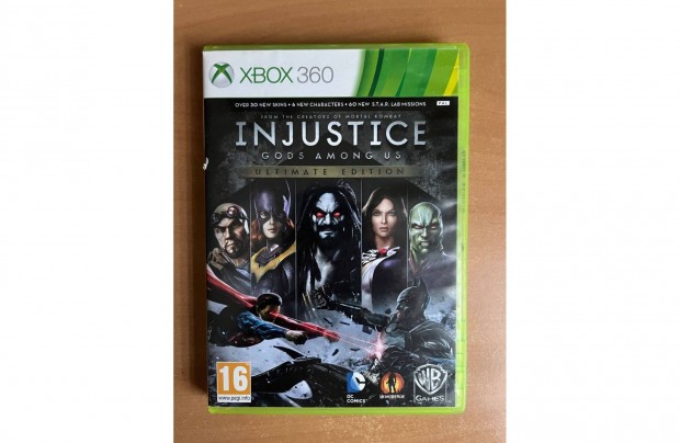 Injustice xbox 360-ra elad!