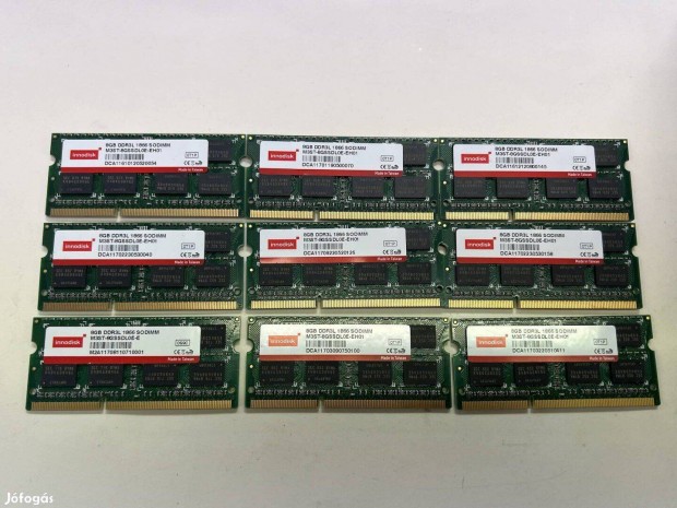 Innodisk ddr3 8gb pc3l-14900s 1866mhz