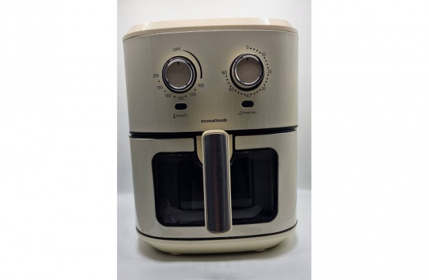 Innovagoods Vynner Pro 5500 Airfryer forrólevegős sütő, 1700W, 6,5L