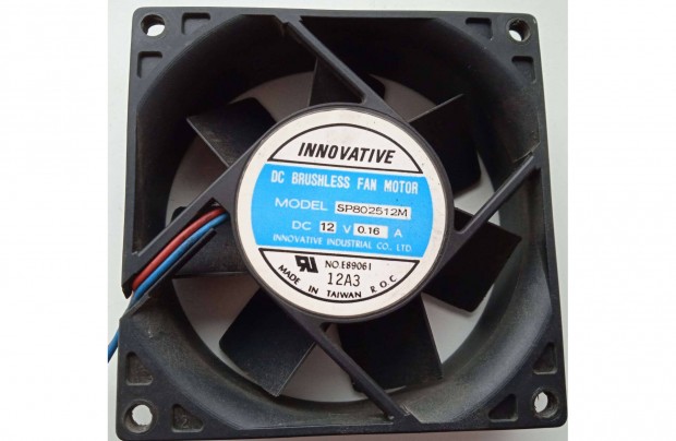 Innovative DC Brushless Fan Motor 12v 0.14a , 2 Wire BP120251