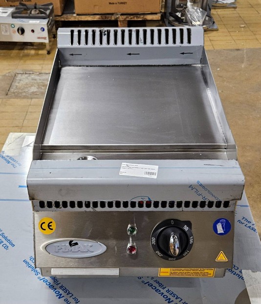 Inox ipari 40x60x30cm-es pimak szeletst rostlap grillst