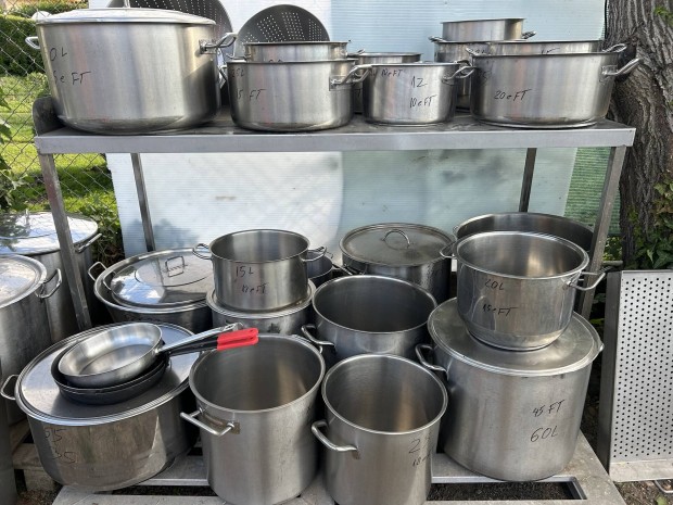 Inox ipari  fz ednyek . 