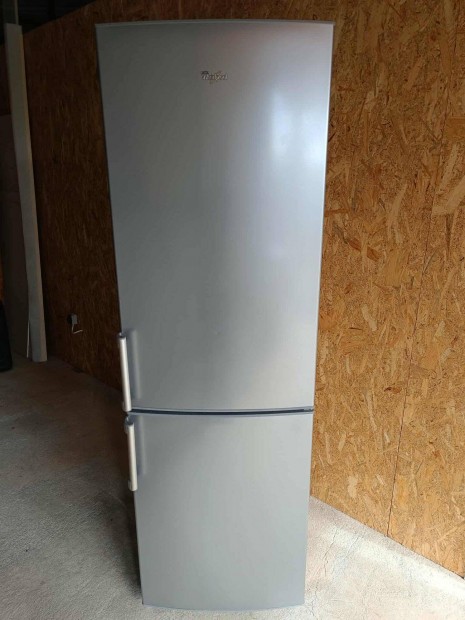 Inox kombinált hűtőszekrény , hűtő eladó