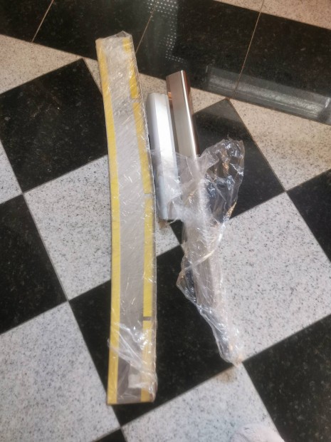 Inox kszbvd 4 db, Mercedes lkhrt vd, ntapads, j