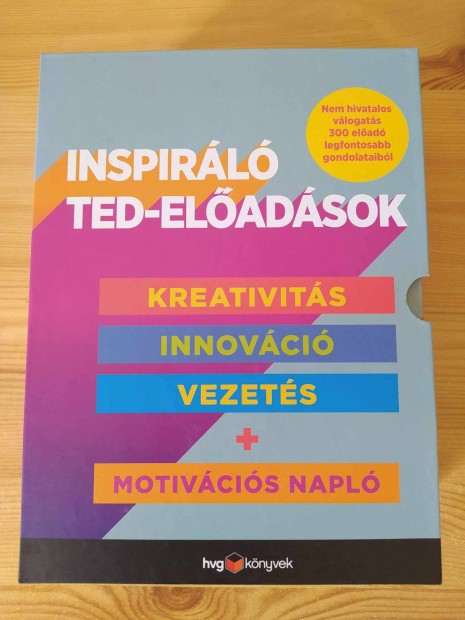 Inspirl TED-eladsok dszdoboz (4 ktet)