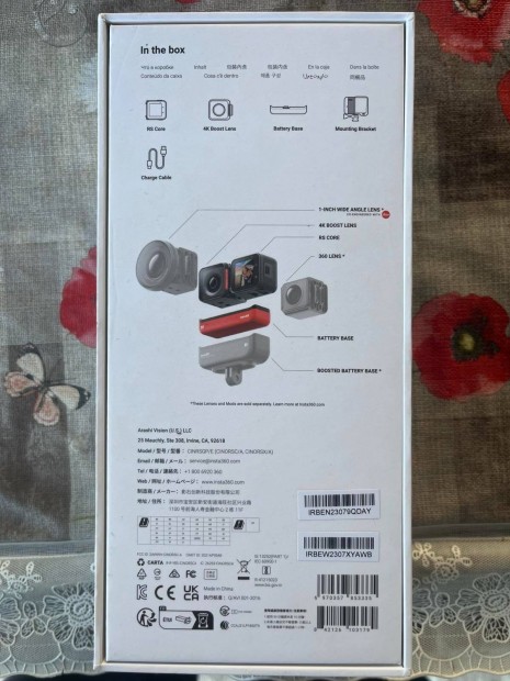 Insta 360 One RS j kamera elad !