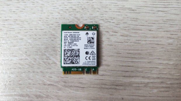 Intel 8265Ngw s 7265Ngw Pcie M.2 WLAN krtya laptopba WiFi +Bluetooth