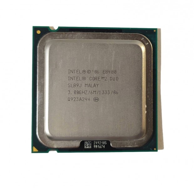 Intel Core2Duo E8400 processzor 2x3GHz s775