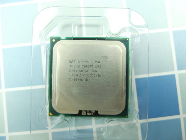 Intel Core 2 Duo 2,66GHz 775 processzor 2 mag E6750