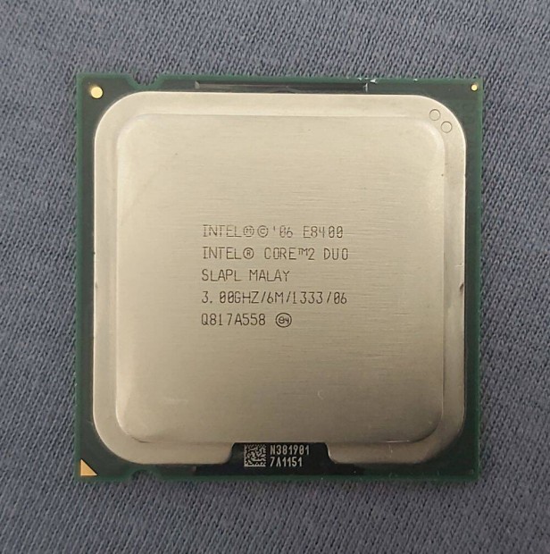 Intel Core 2 Duo E8400 3GHz LGA775 processzor