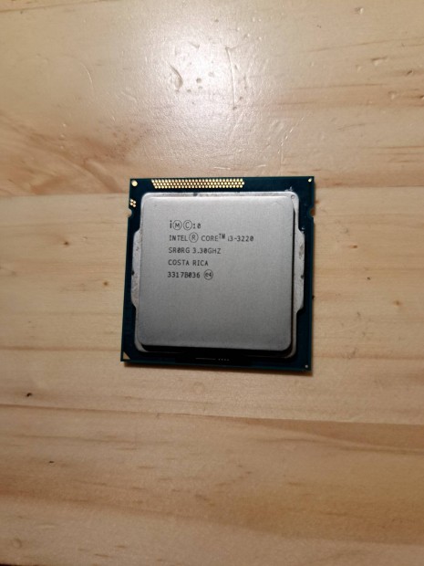 Intel Core I3-3220 processzor, cpu