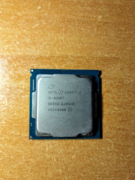 Intel Core I5-8500T processzor CPU, alacsony fogyaszts TDP35W