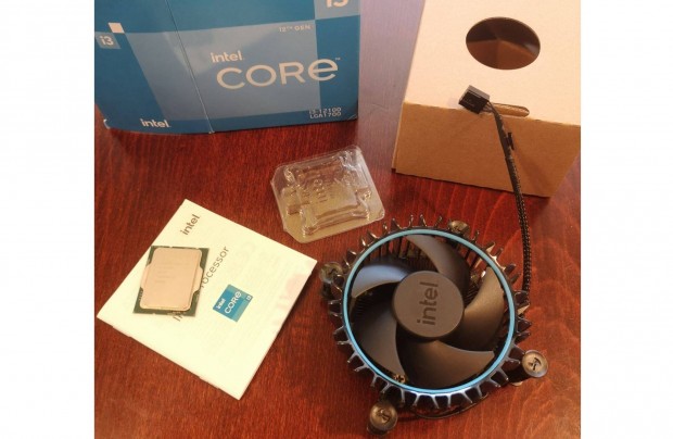 Intel Core i3-12100f processzor eladó 12MB Cache, 4 Cores ,8 Threads,