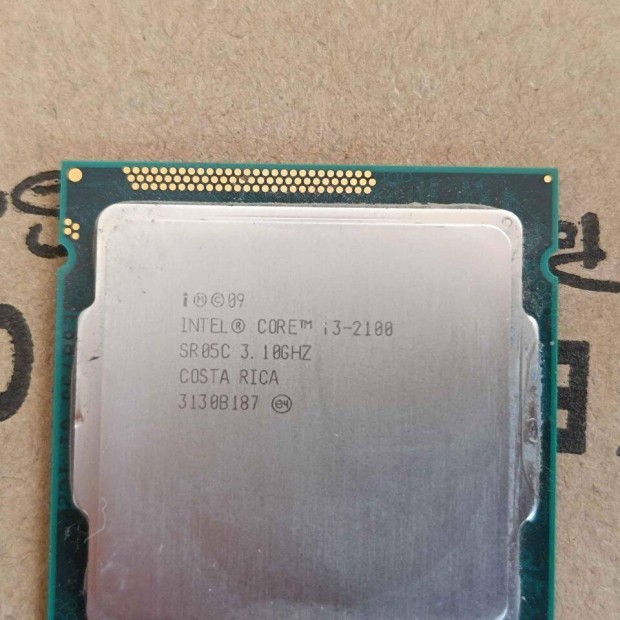 Intel Core i3 2100 processzor + stock Intel ht