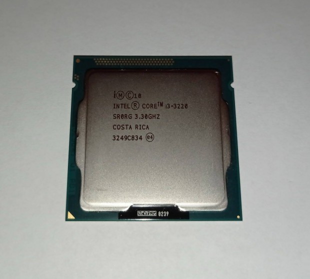 Intel Core i3-3220 Dual-Core 3.3GHz processzor