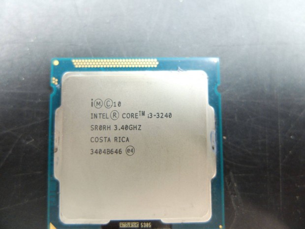 Intel Core i3-3240 3,4GHz 1155 processzor 2 mag SR0RH