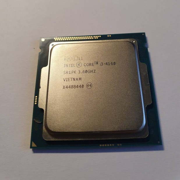 Intel Core i3-4160 Dual-Core 3.6GHz LGA1150 processzor