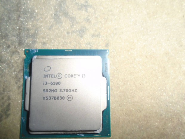 Intel Core i3-6100 Processzor elad