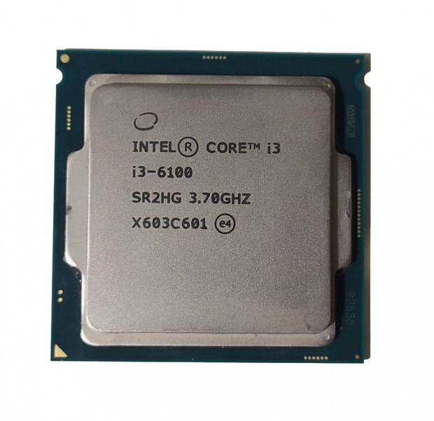 Intel Core i3-6100 processzor 2x3.7GHz s1151