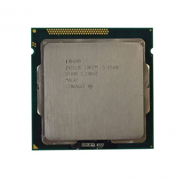 Intel Core i5-2500K processzor 4x3.3GHz s1155