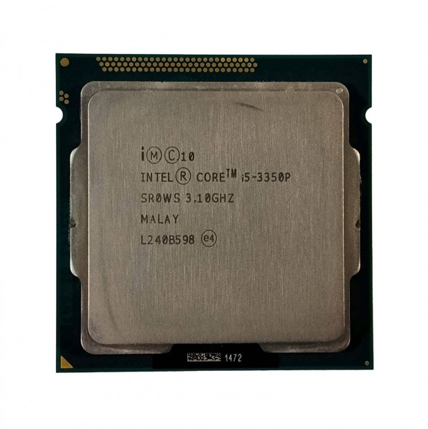 Intel Core i5-3350P processzor 4x3.1GHz s1155