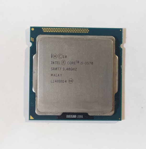 Intel Core i5-3570 processzor 4x3.4GHz s1155