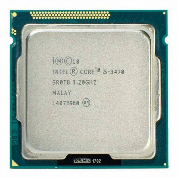 Intel Core i5 3,2GHz processzor gyri htvel