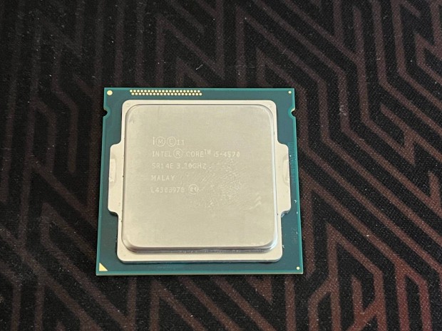 Intel Core i5-4570 CPU Processzor, 6M Cache 3.60 GHz LGA1150