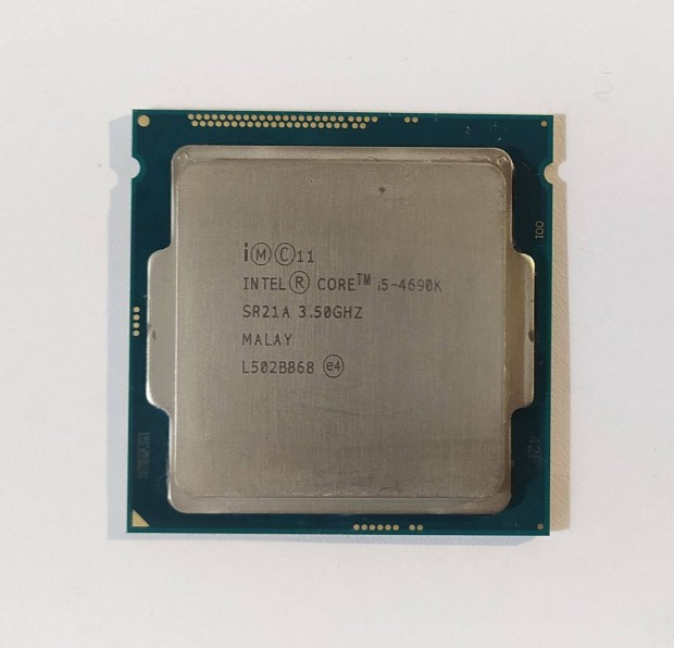 Intel Core i5-4690K processzor 4x3.5GHz s1150