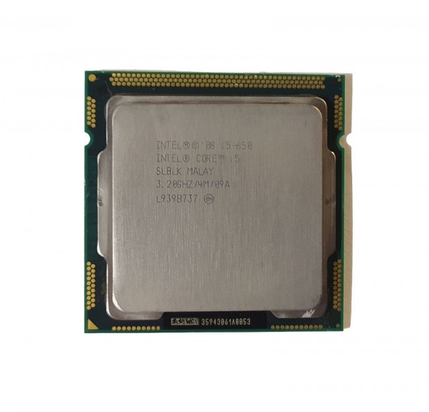 Intel Core i5-650 processzor 2x3.2GHz s1156