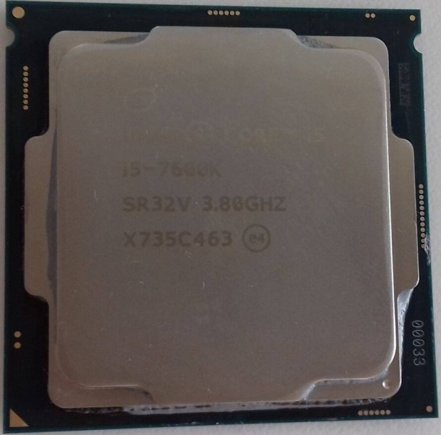 Intel Core i5-7600K s1151 processzor elad