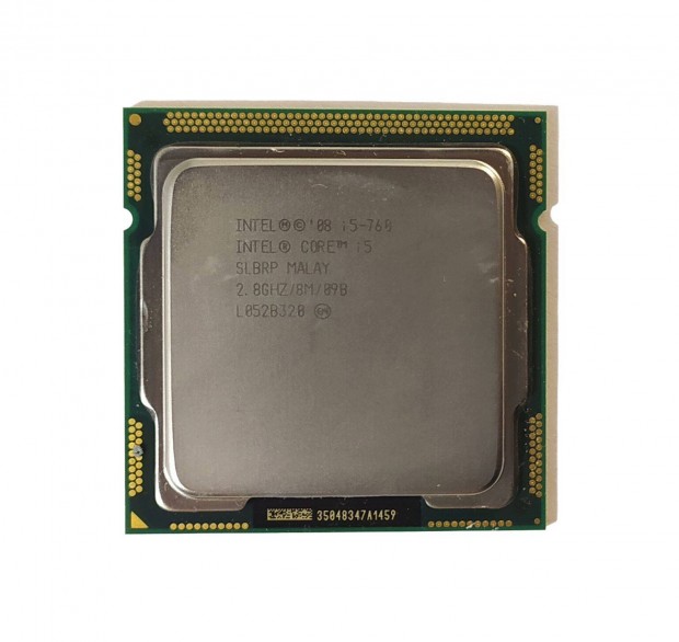 Intel Core i5-760 processzor 4x2.8GHz s1156