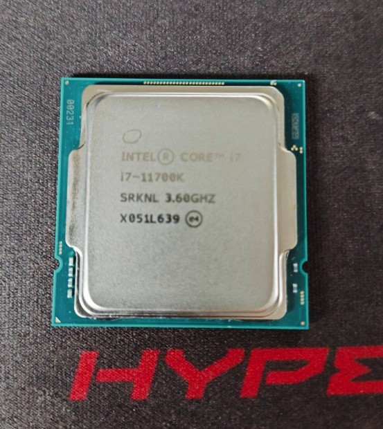 Intel Core i7 11700K Processzor elad