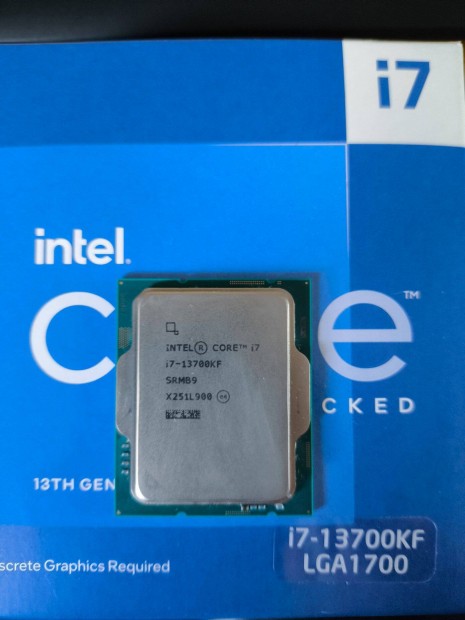 Intel Core i7 13700KF Processzor elad