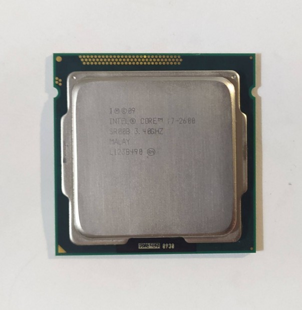 Intel Core i7-2600 processzor 4x3.4GHz s1155