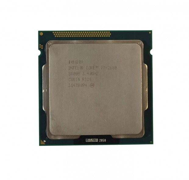 Intel Core i7-2600 processzor 4x3.4GHz s1155