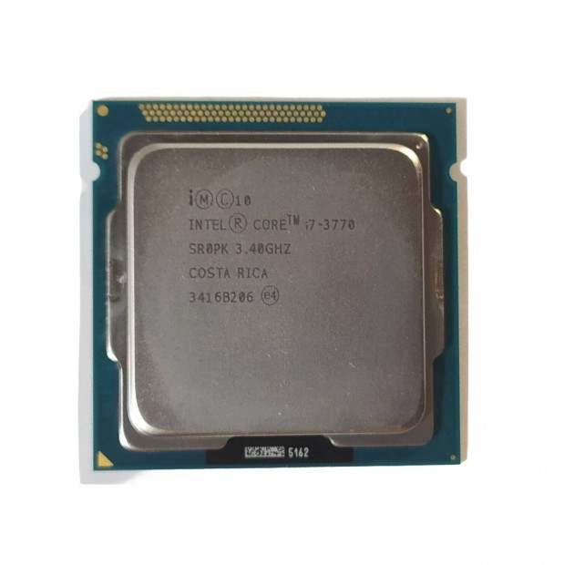 Intel Core i7-3770 processzor 4x3.4GHz s1155