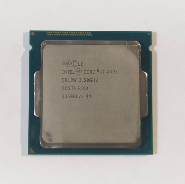 Intel Core i7-4771 processzor 4x3.5GHz s1150