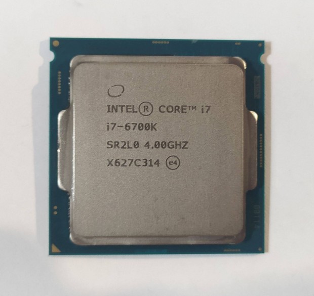 Intel Core i7-6700K processzor 4x4GHz s1151