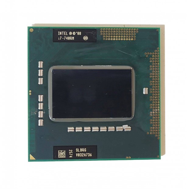 Intel Core i7-740QM processzor 4x1.73GHz / Socket G1
